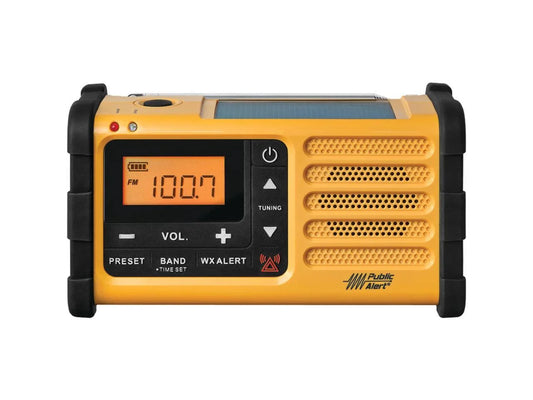 Portable Emergency Radios, Yellow, MMR-88